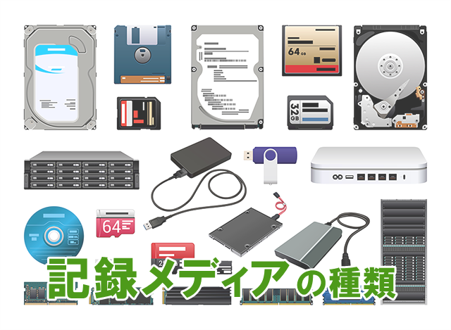 �L�^���f�B�A�̎��